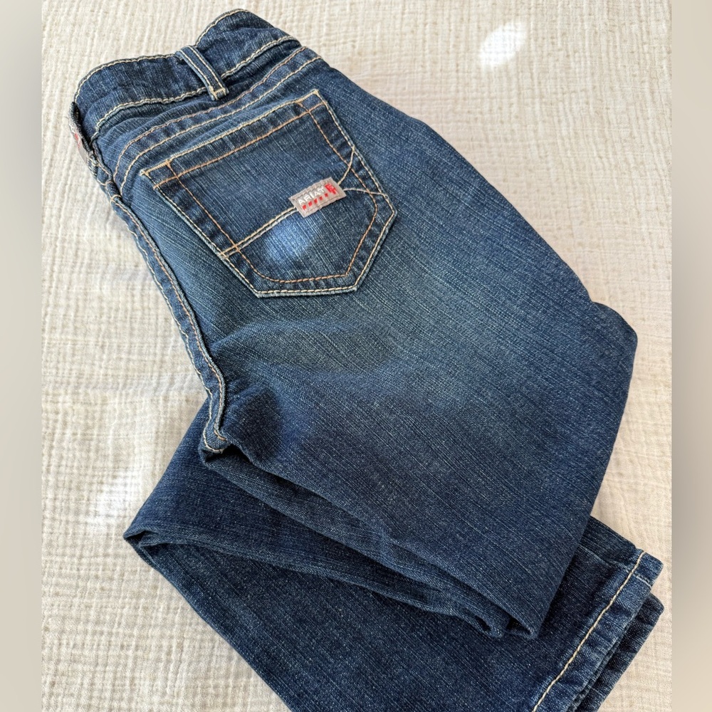 Ariat Flame Resistant Women's Dark Blue Boot Cut Jeans